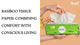 Bamboo Tissue Paper: Combining Comfort with Conscious Living