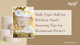 Bulk Paper Roll for Kitchen: Smart Sourcing Tips for Restaurant Owners