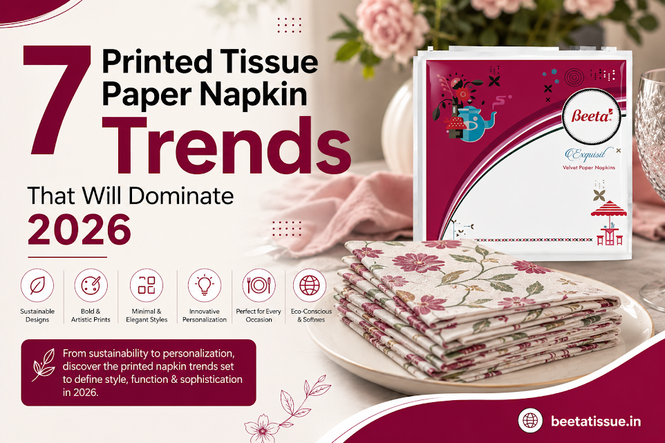 7 Printed Tissue Paper Napkin Trends That Will Dominate 2026