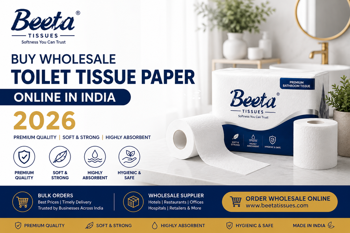 Buy Wholesale Toilet Tissue Paper Online in India 2026