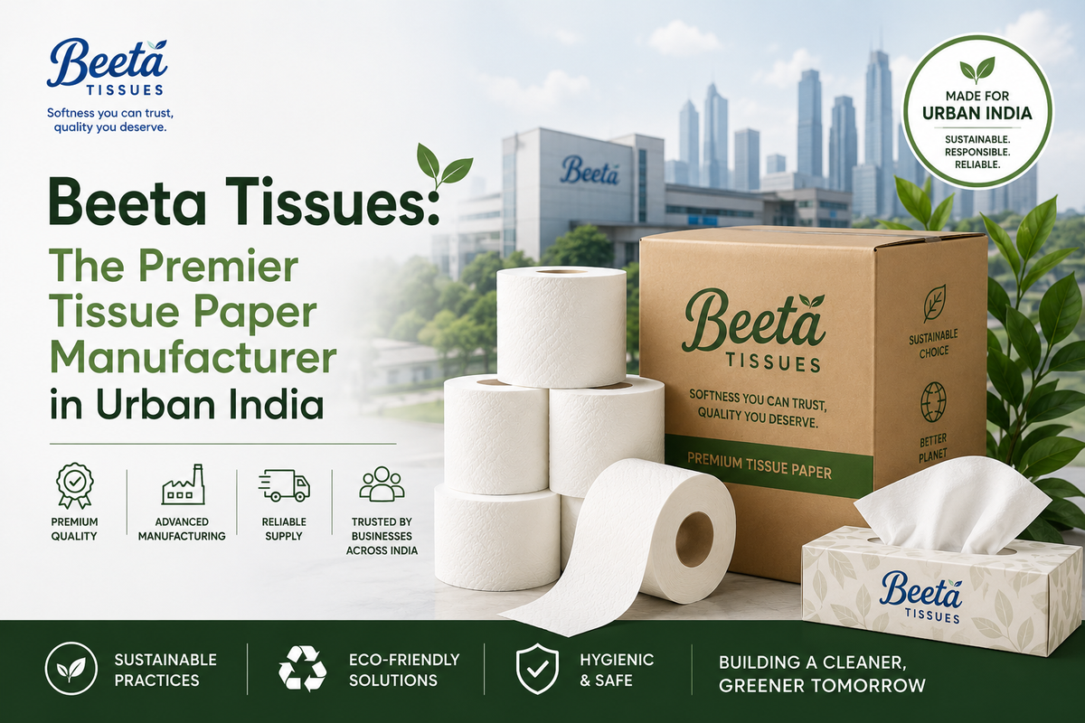 Beeta Tissues: The Premier Tissue Paper Manufacturer in Urban India