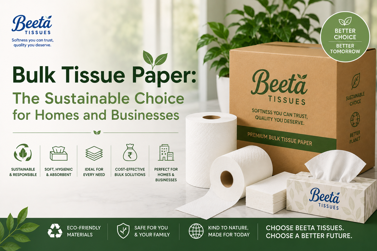 Bulk Tissue Paper: The Sustainable Choice for Homes and Businesses