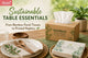 Sustainable Table Essentials — From Bamboo Facial Tissues to Printed Napkins