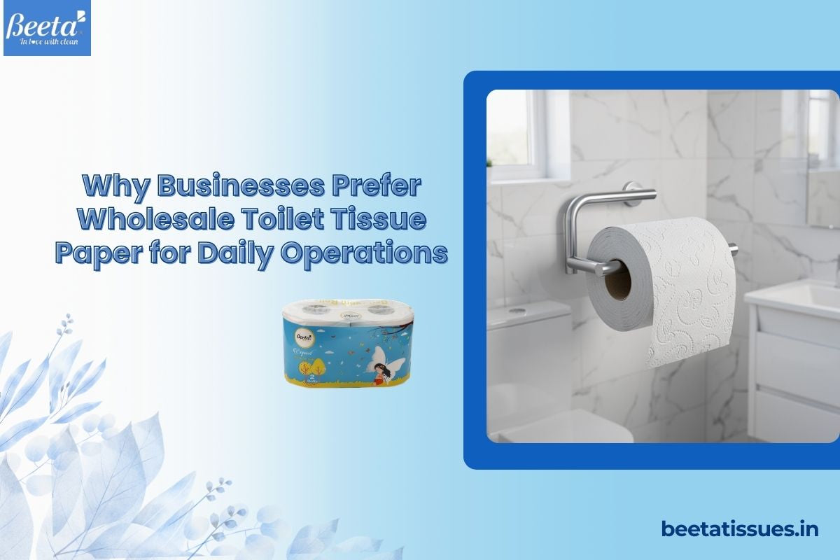 Why Businesses Prefer Wholesale Toilet Tissue Paper for Daily Operations