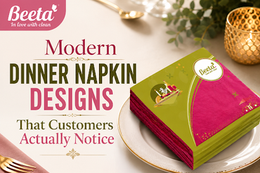 Modern Dinner Napkin Designs That Customers Actually Notice