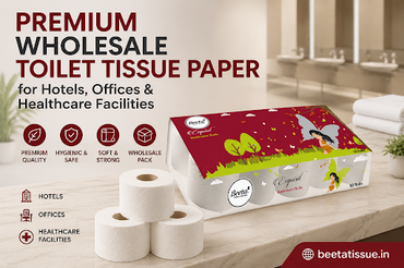 Premium Wholesale Toilet Tissue Paper for Hotels, Offices & Healthcare Facilities