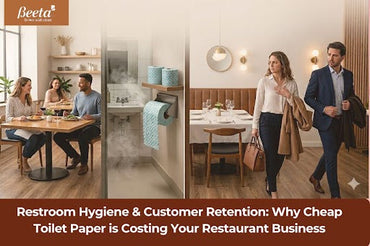 Restroom Hygiene & Customer Retention: Why Cheap Toilet Paper is Costing Your Restaurant Business
