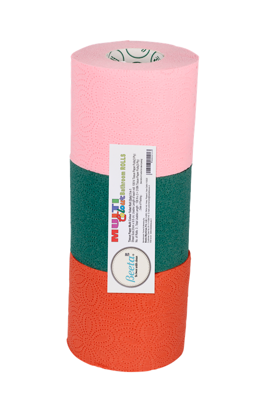 Coloured Toilet Rolls